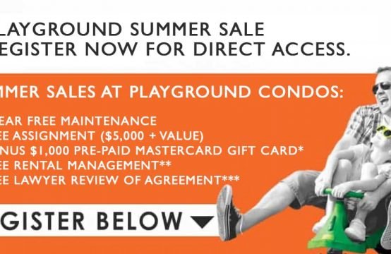 Playground Summer Sales Event