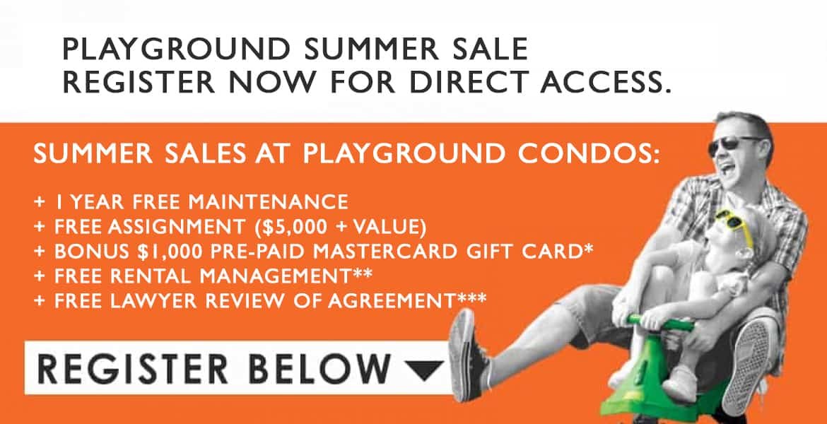 Playground Summer Sales Event